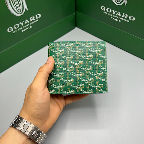 کیف پول جیبی گویارد سبز / Green Wallet Goyard فول پک