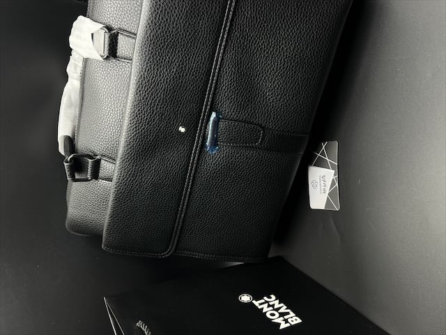 کیف اداری چرم طبیعی فلوتر مونت بلان montblanc business bag