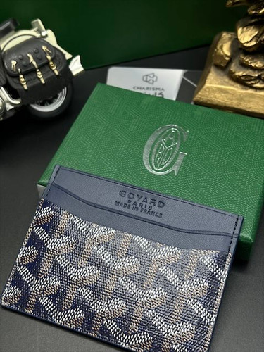کیف کارت سورمه ای گویارد / جاکارتی گویارد / مسترکوالیتی فول پک Goyard