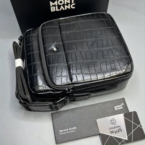 کیف رودوشی مون بلان چرم طبیعی / MONTBLANC BAG