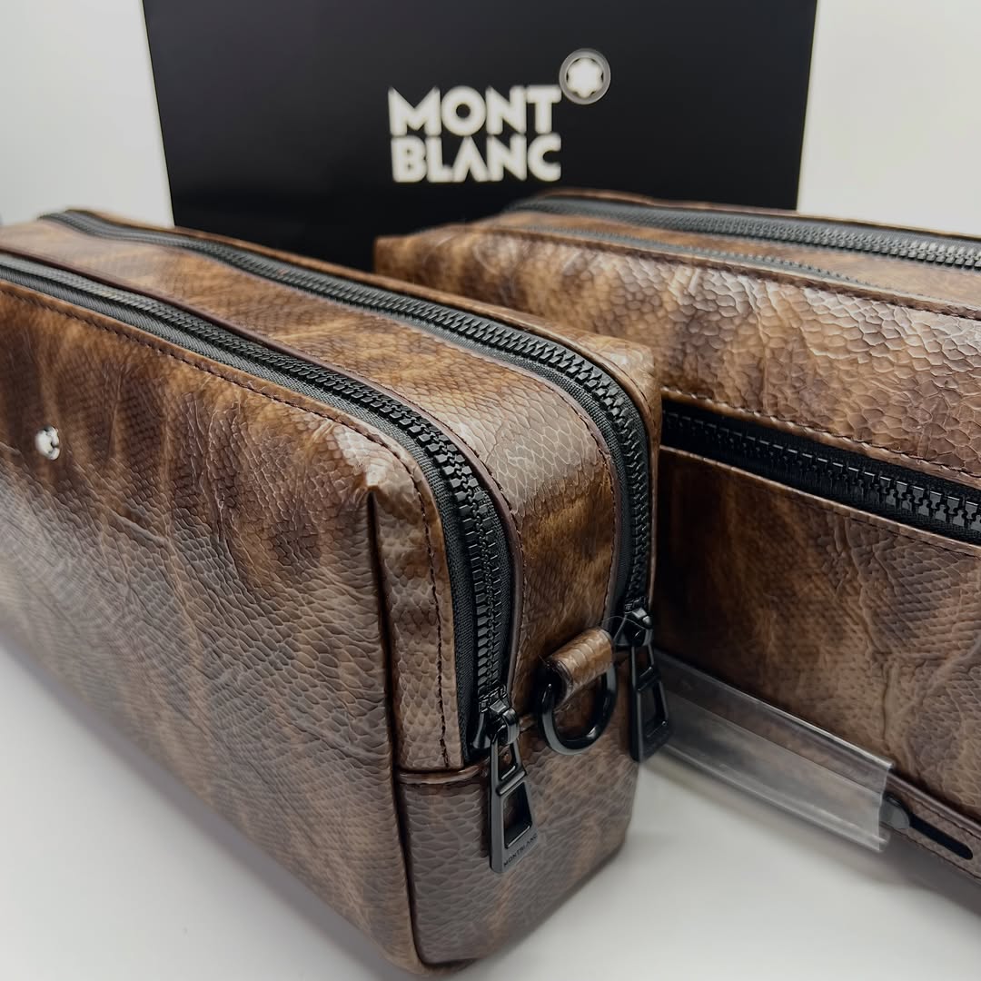 شوزبگ مون بلان | کیف مدارکی مون بلان | Washbag montblanc | shoesbag montblanc