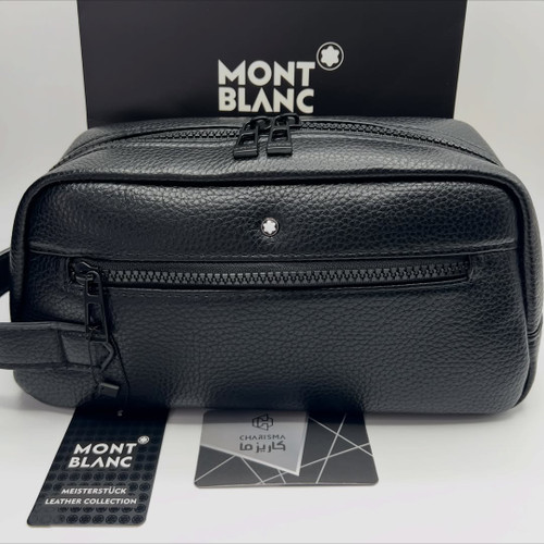 Montblanc Washbag | Montblanc shoesbag | کیف چرم مصنوعی مونتبلانک اقایان