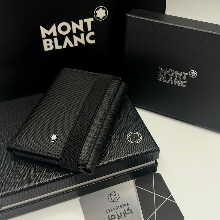 جاکارتی و کیف پول دورکش Montblanc مونتبلانک