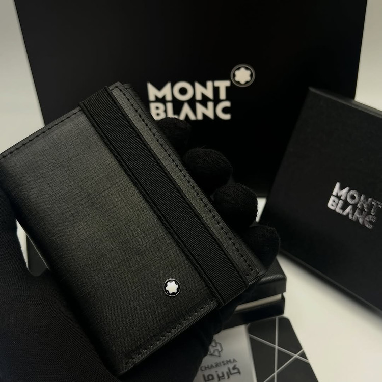 جاکارتی و کیف پول دورکش Montblanc مونتبلانک