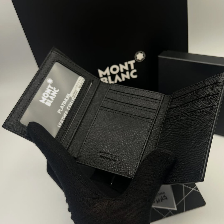 جاکارتی و کیف پول دورکش Montblanc مونتبلانک