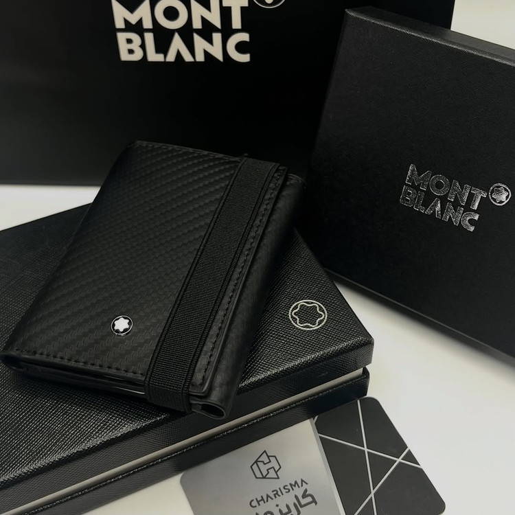 جاکارتی و کیف پول دورکش Montblanc مونتبلانک